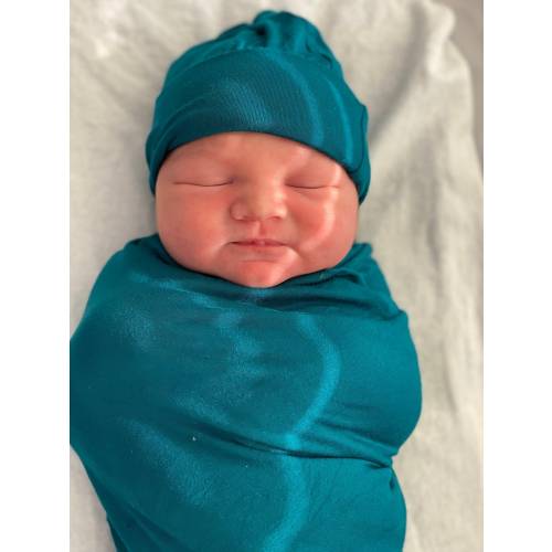 Swaddle and Hat Set