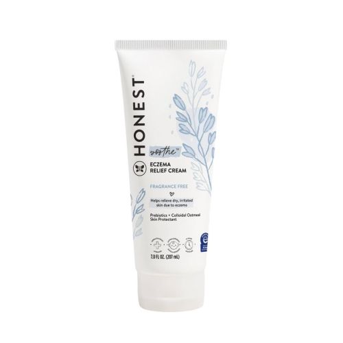 The Honest Company Soothe Fragrance Free Eczema Relief Cream - 7 Fl Oz