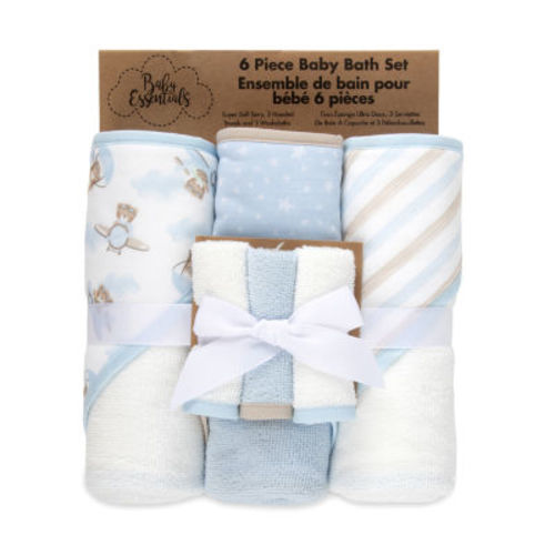 Baby Essentials 6-pc. Hooded Towel