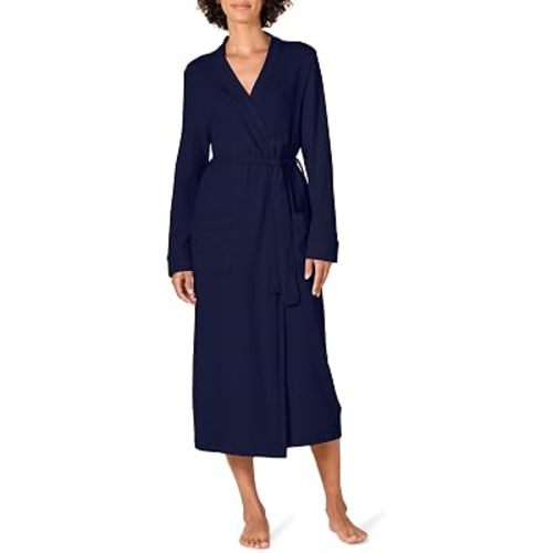 Amazon Essentials Women's Lightweight Waffle Full-Length Bath Robe (Available in Plus Size)