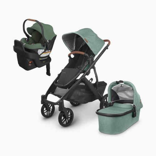 UPPAbaby Aria Infant Car Seat & Vista V2 Stroller Travel System - Gwen