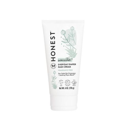 The Honest Company Sensitive Everyday Diaper Fragrance Free Rash Cream - 6oz