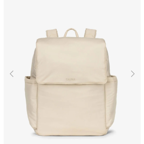 Diaper Backpack with Laptop Sleeve - OATMEAL