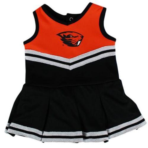 Black and Orange Infant Beaver Cheer Onesie - OSU Beaver Store