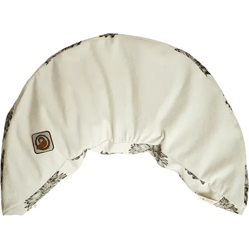 The Nesting Pillow- Organic Nursing Pillow with Washable Slipcover (Paloma)