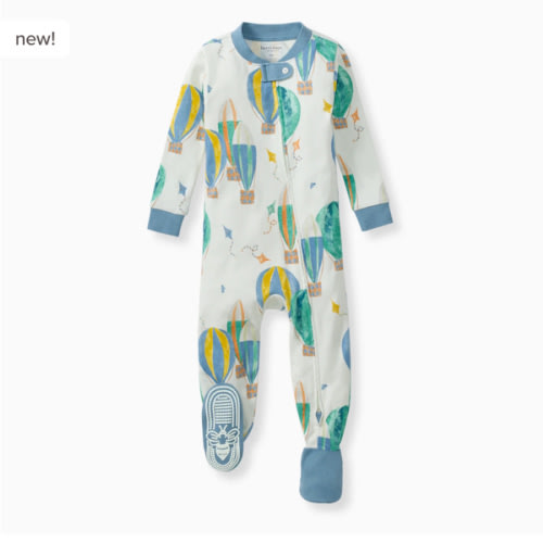 Size: 18 mo,  Hot Air Balloon Festival Organic Sleeper – Burt's Bees Baby