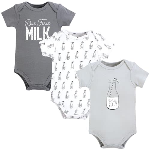 Hudson Baby Unisex Baby Cotton Bodysuits