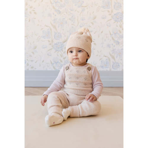 Miranda Playsuit - Miranda Light Oatmeal Marle – Jamie Kay USA