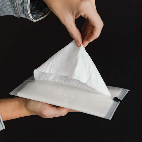 Reusable Travel Wipe Container