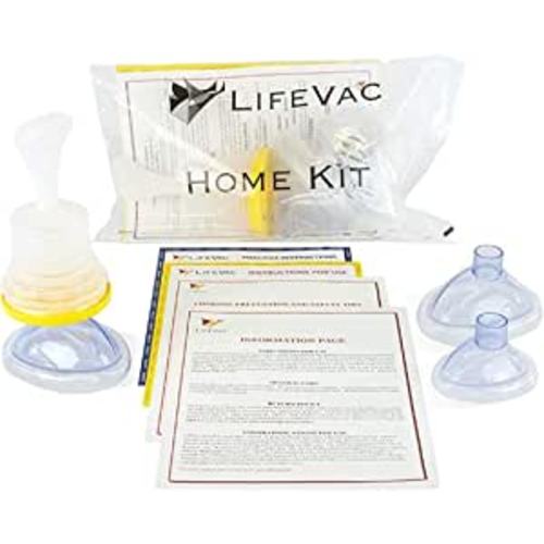 LifeVac Choking Rescue Device for Kids and Adults | Portable Airway Assist Device | First Aid Choking Device for Kids and Adults | Home Kit : Health & Household