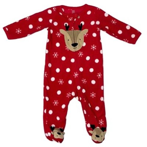 Carter's Child of Mine Baby Boys' Reindeer Footed Sleep N Play (3 Months)
