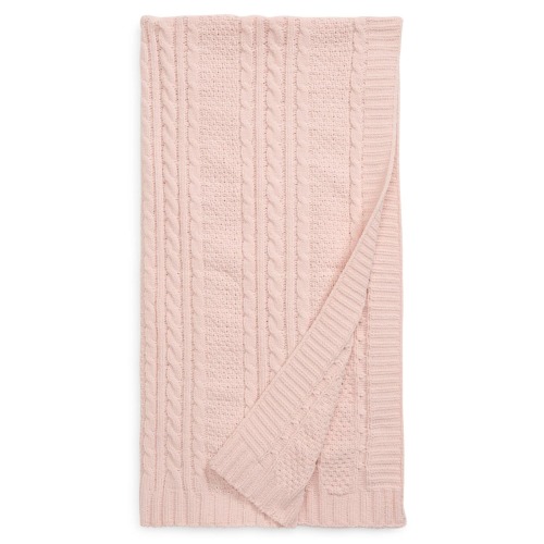 Cable Knit Baby Blanket