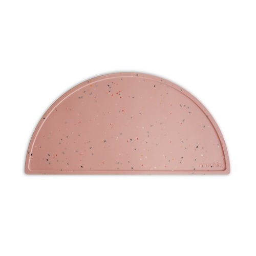 Silicone Place Mat | POWDER PINK CONFETTI