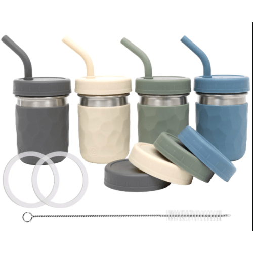 2-in-1 Stainless Steel Cups | WeeSprout