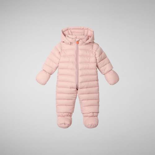 Babies' Storm Jumpsuit in Blush Pink