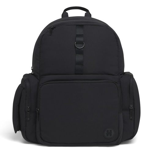 Huggies Day Pack Diaper Backpack, Black/Solid, One Size