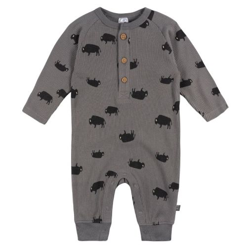 Modern Moments™ by Gerber Baby Boys' Romper, Buffalo, 0-3 Months