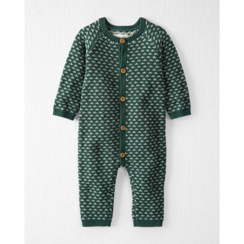 Baby Organic Cotton Sweater Knit Jumpsuit - Little Planet | Carter's