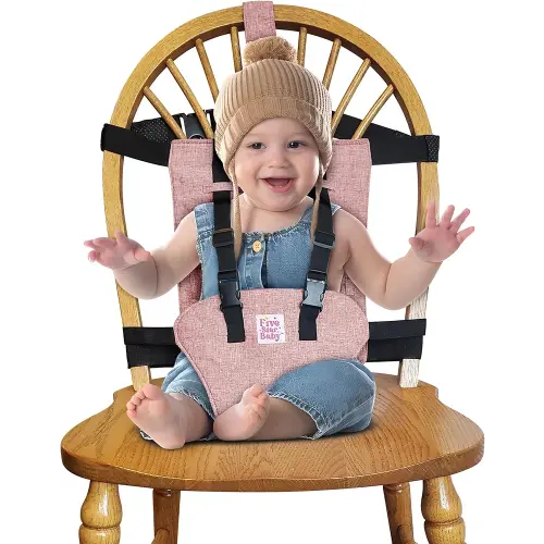 Travel Essential Harness Seat - Baby Travel Gear - Infant Chair Harness Portable - Toddler Chair Harness with Soft Padding for Added Coziness - Travel Harness Seat with for Table Access