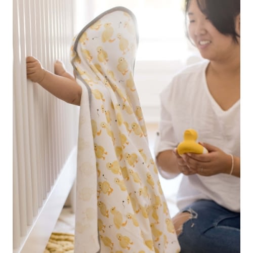 Little Ducks Organic Cotton Hooded Towels 2 Pack