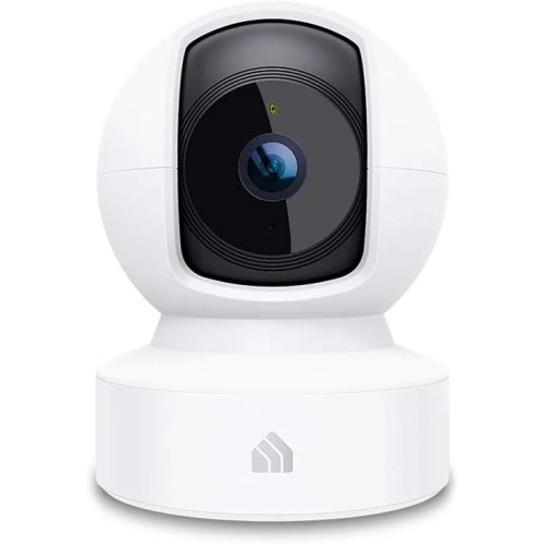 Kasa Indoor Pan/Tilt Smart Security Camera, 1080p HD Dog-Camera,2.4GHz with Night Vision,Motion Detection for Baby and Pet Monitor, Cloud & SD Card Storage, Works with Alexa& Google Home (EC70), White