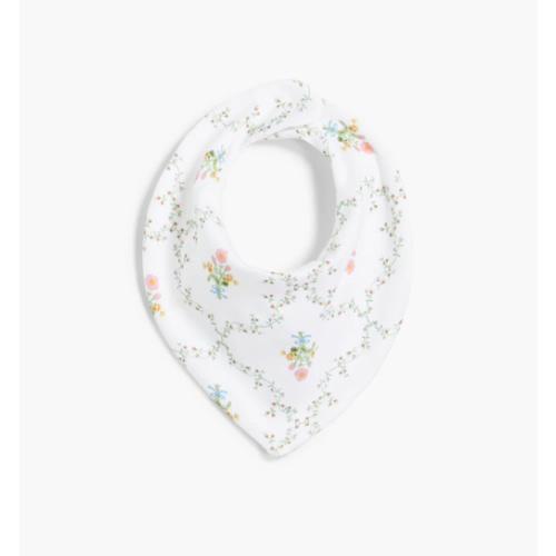 The Bandana Bib - Pastel Trellis