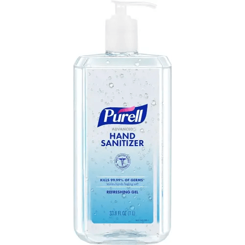 PURELL Advanced Hand Sanitizer Refreshing Gel, Clean Scent, 1 Liter Pump Bottle (Pack of 1) - 9632-04-CMR