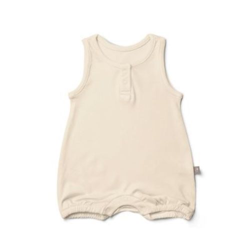 Goumi Quick Change Romper, Color: Dune, Size: 3-6m