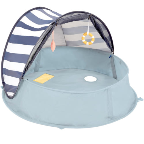 Babymoov Aquani Anti-UV Infant Beach Tent & Paddling Pool - Marine
