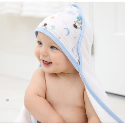 Space Print Muslin Hooded Towel Set | 2pk | aden + anais
