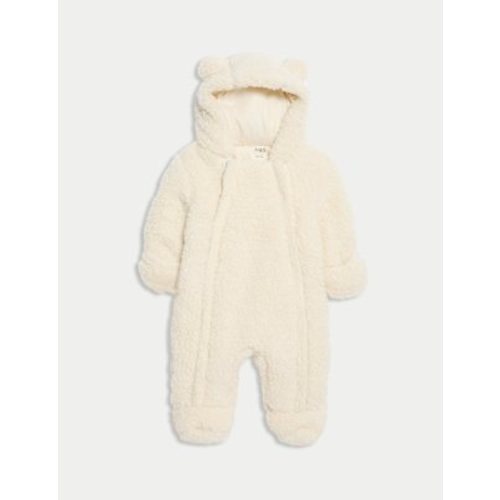 Borg Zip Pramsuit (0-12 Mths)