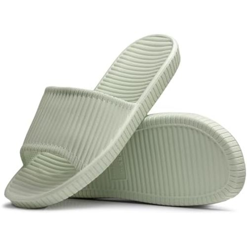 Happy Lily Shower Shoes, Women & Men’s Shower Slippers, Slides Sandals Pool Slides House Slippers Non-Slip Indoor Bathroom Shoes Beach Sandals Summer Shoes