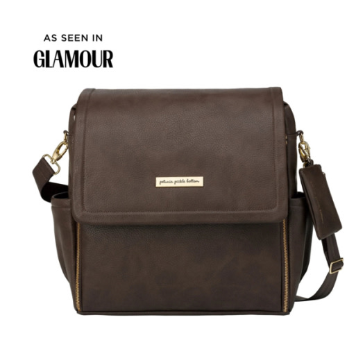 Boxy Backpack in Saddle