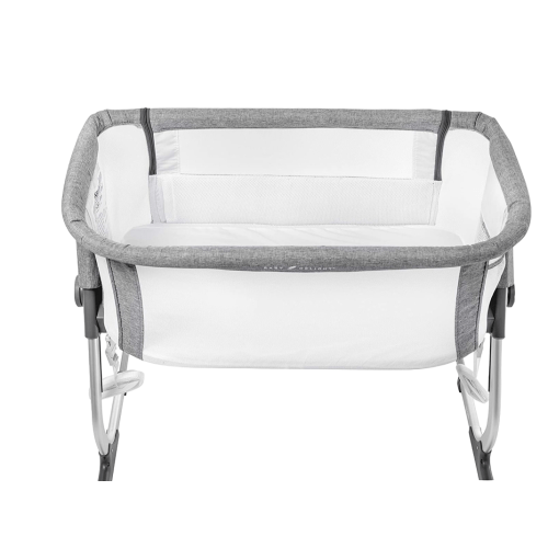 Baby Delight Beside Me Dreamer Bassinet & Bedside Sleeper, Charcoal Tweed