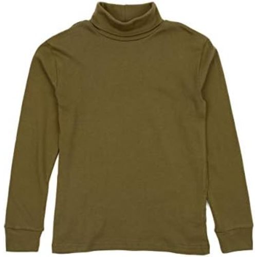 Leveret Girls Boys & Toddler Solid Turtleneck 100% Cotton Kids Shirt (2 Toddler-14 Years) Variety of Colors