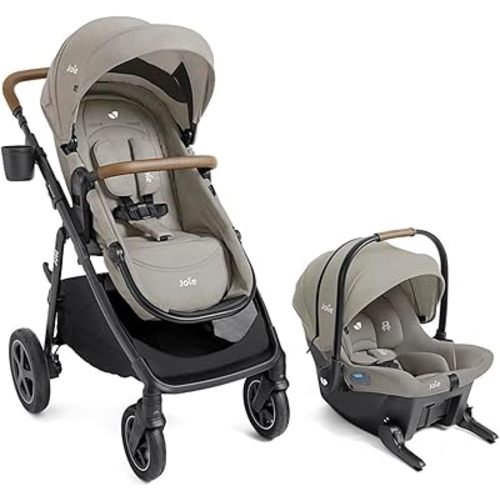 Joie Baby, Ginger DLX Stroller and Mint Latch Car Seat, Travel System (Dove)