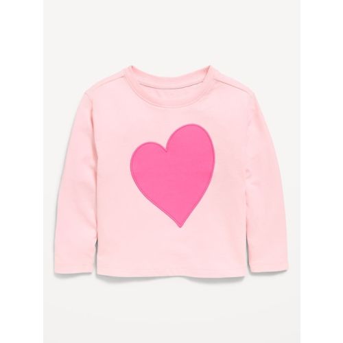 Long-Sleeve Graphic T-Shirt for Toddler Girls