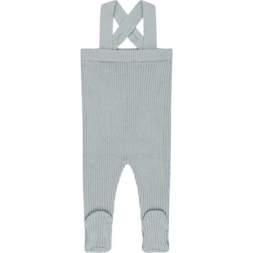 Looms Bubble Knit Collection - Ribbed Overalls, 6M