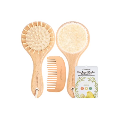 Baby Round Hair Brush and Comb Set