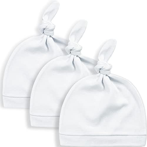 KiddyCare Newborn Baby Hospital Hat for Boy/Girl | Doctor Developed Baby Hats 0-6 Months, Baby Beanies for Infant Babies