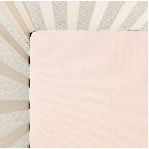 Rosie Ribbed Crib Sheet – Lou Lou & Company