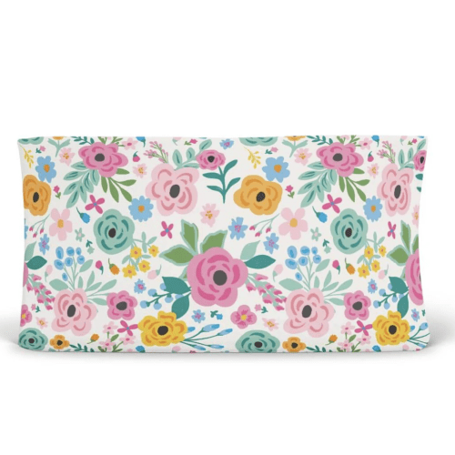 Pretty Poppies Changing Pad Cover