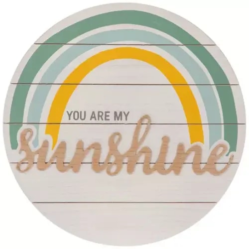 You Are My Sunshine Wood Wall Decor