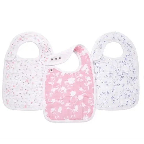 Aden + Anais Ma Fleur Classic Snap Bibs