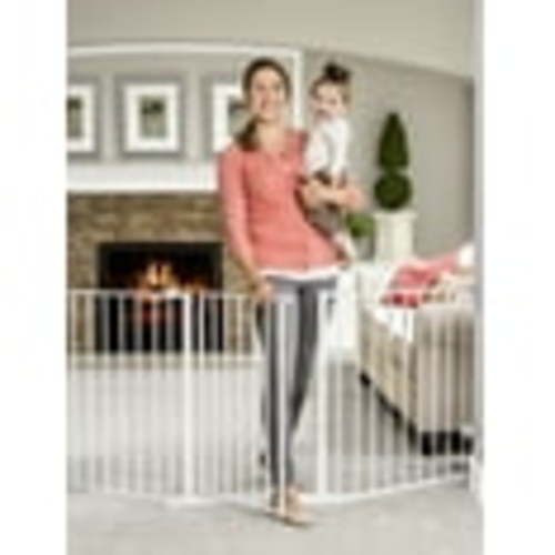 Regalo 76 Inch Super Wide Baby Gate, 3-Panel Baby Safety Gate, Configurable, Age Group 6 to 24 Months