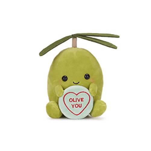 Swizzels 38013 Love Hearts 18CM (7-inches) Ollie Olive You Plush Soft Toy