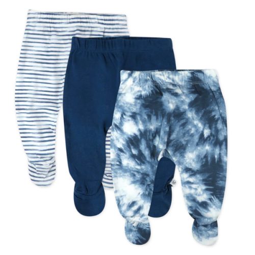 3-Pack Organic Cotton Footed Pants | Honest Baby Clothing