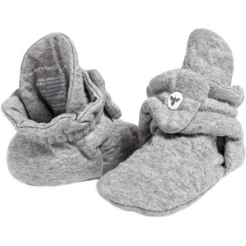 Burt's Bees Baby Booties, Organic Cotton Adjustable Infant Sock