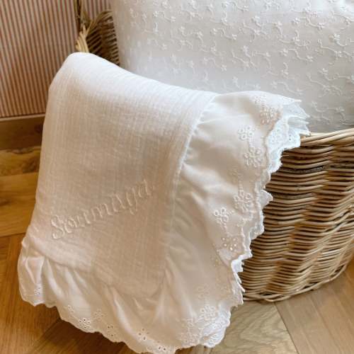 Baby blanket - White
