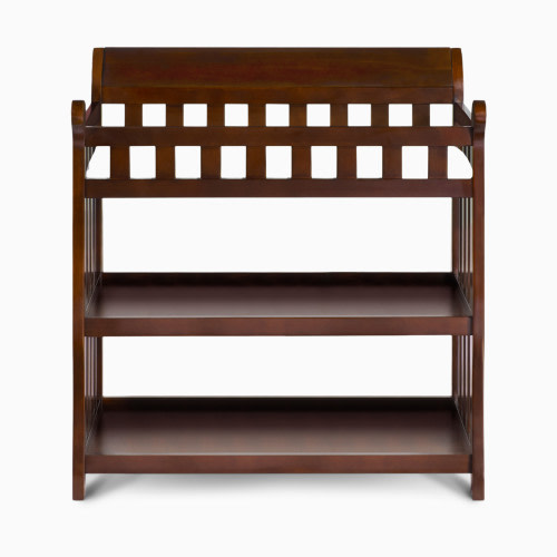 Delta Children Eclipse Changing Table - Black Cherry Espresso